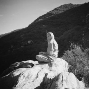 Shifu Lesley Beaudoin Meditating