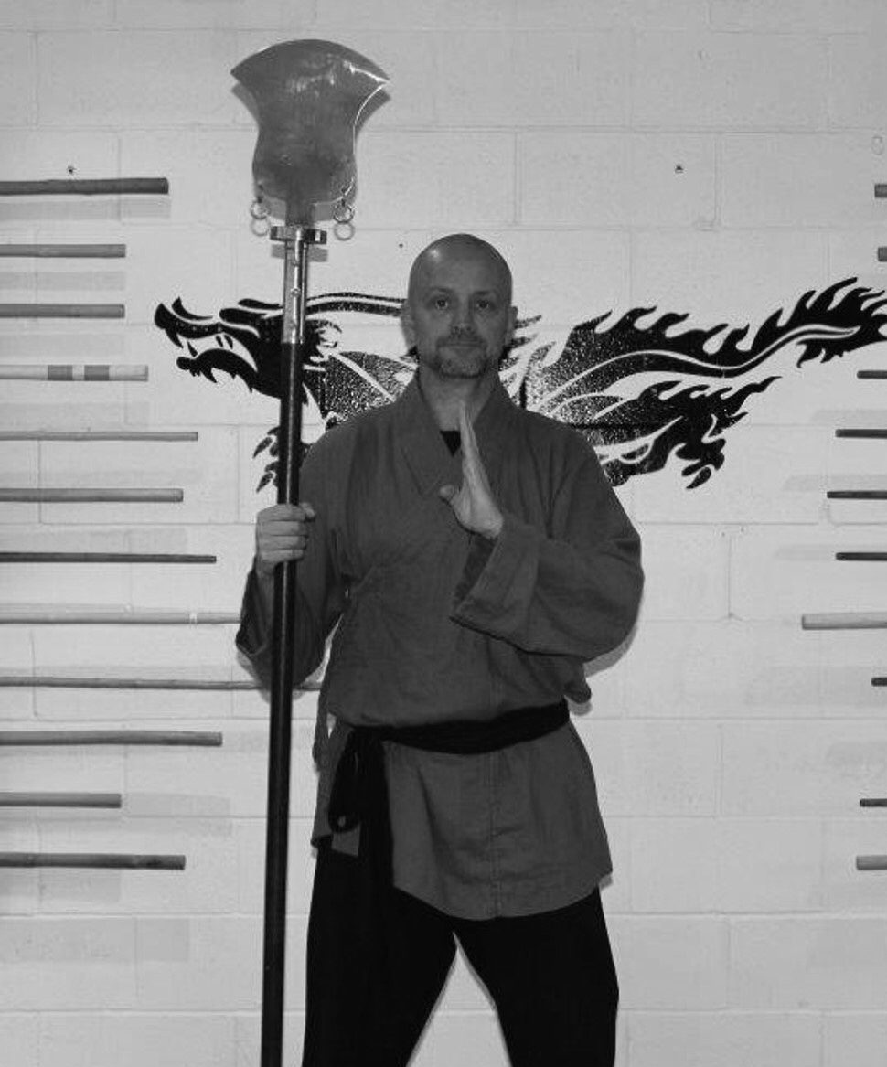 Shifu Gilliard with Monk Spade